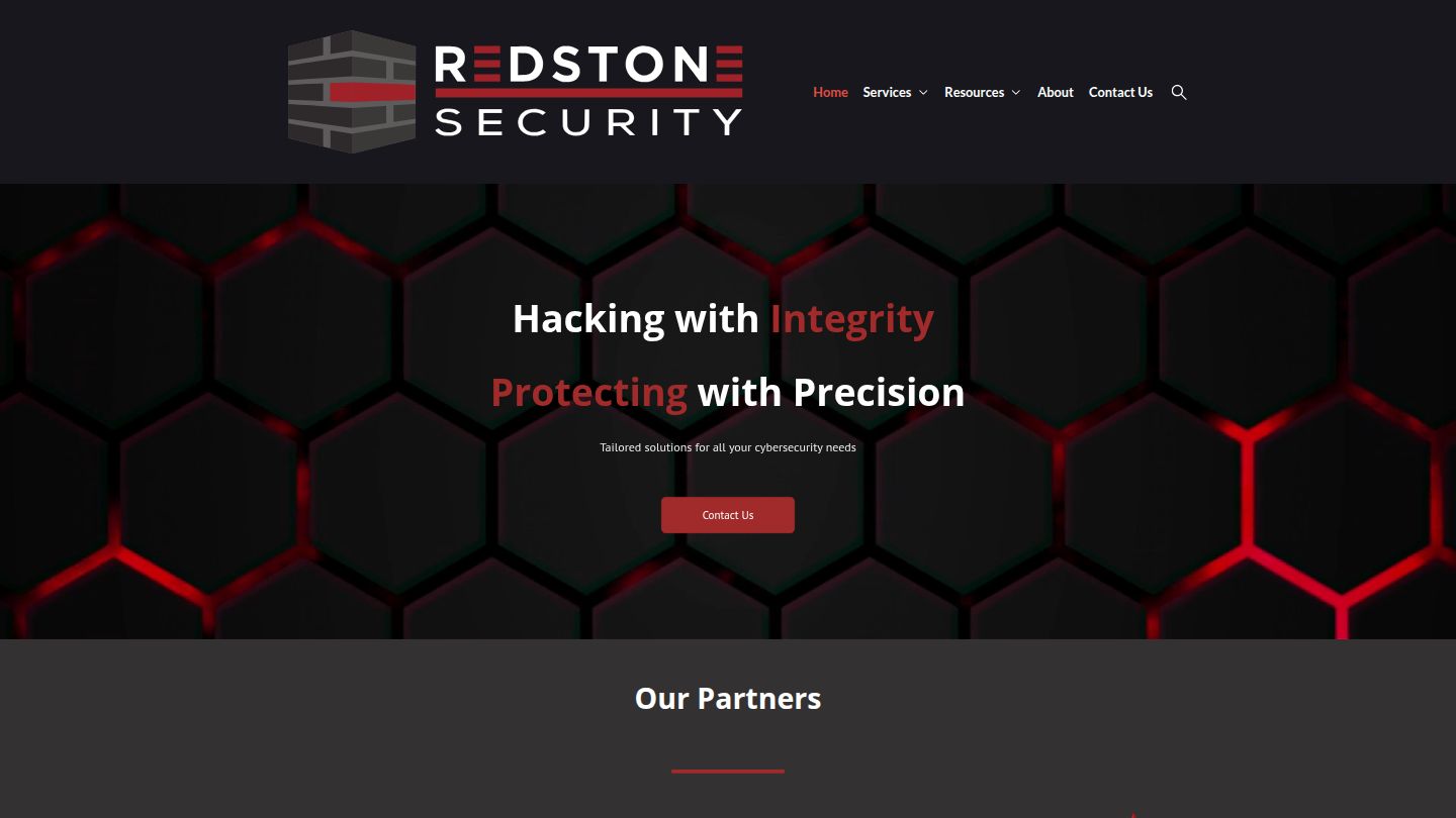 Redstone Security Website